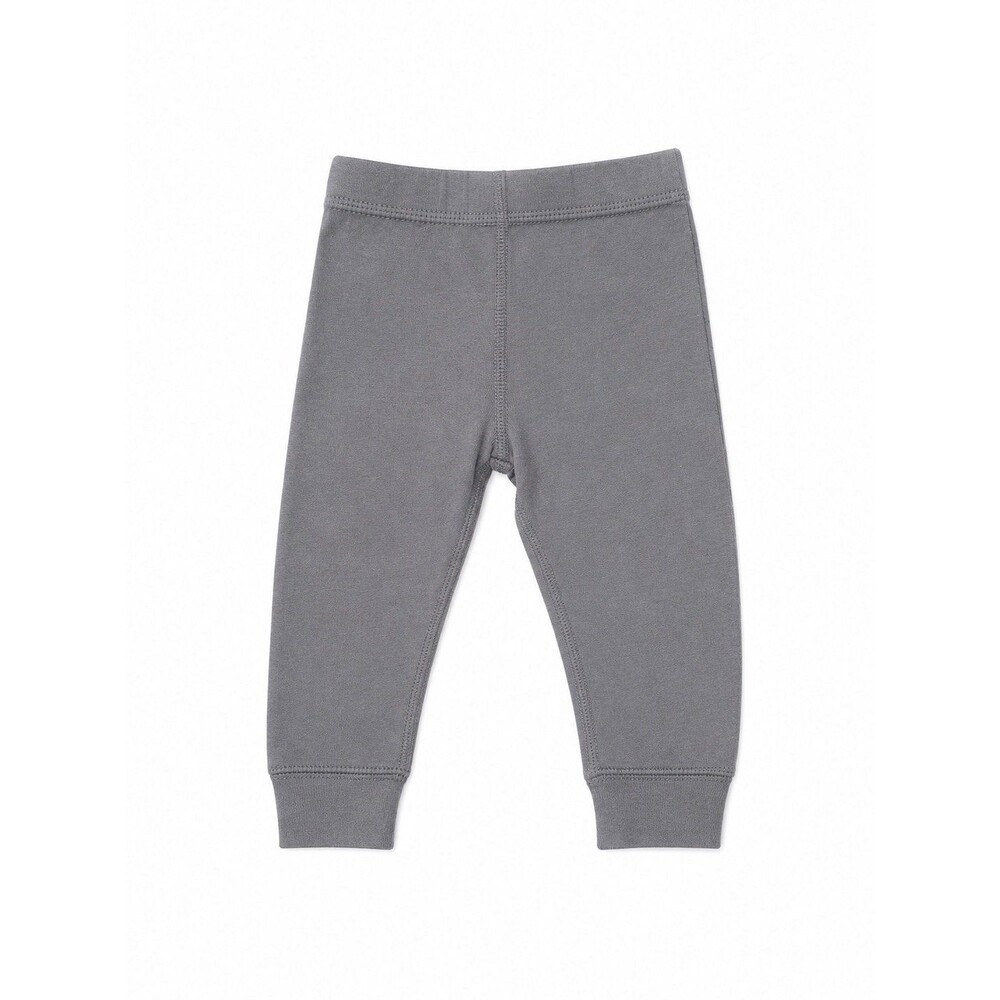 Gerber Baby Pants Gray 12 Months 100% Cotton Pull-On Jogger Style